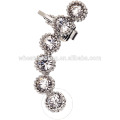 new arrival Fashion Jewelry 6 crystal ear clip fancy designer fashion earring